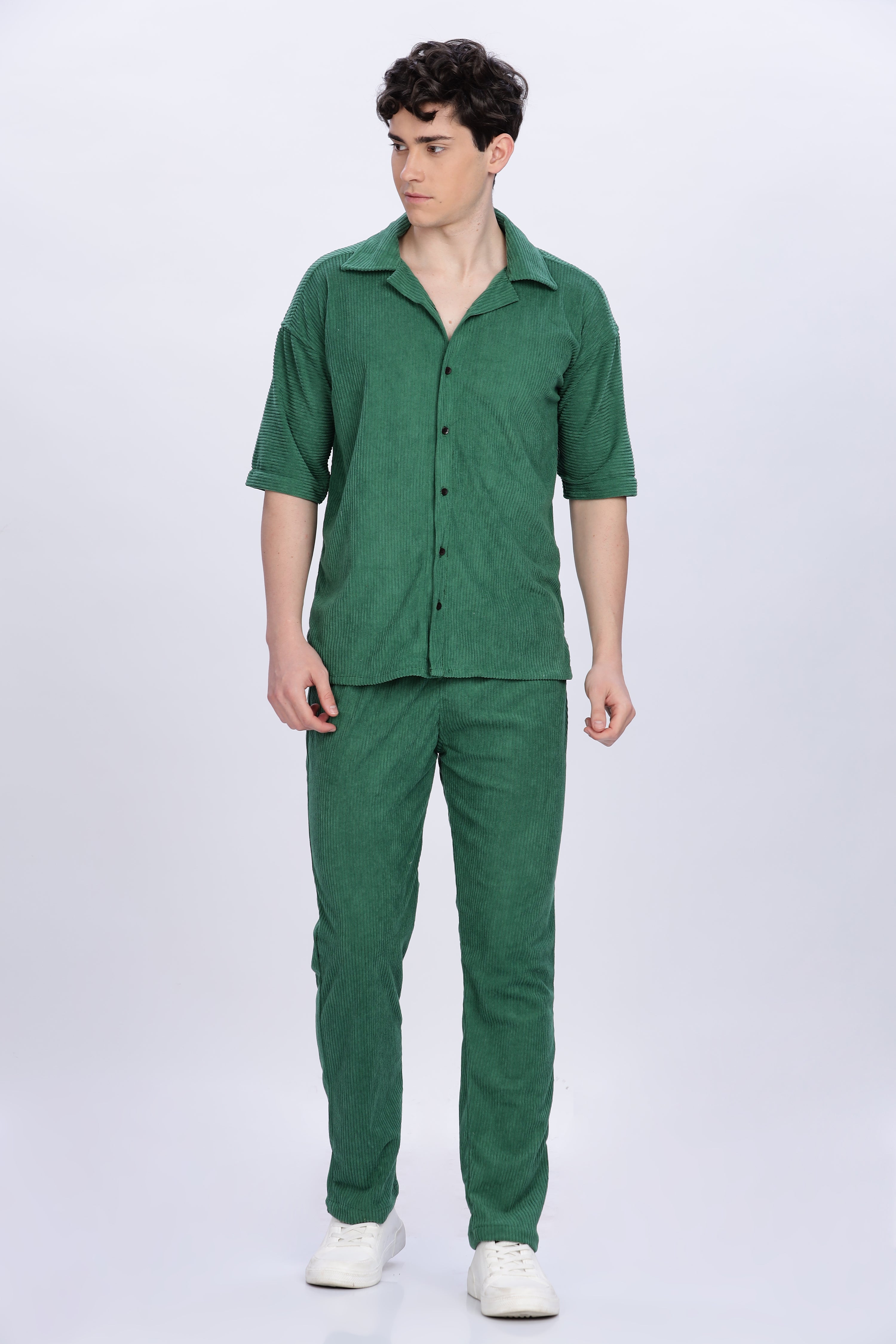 SMOKE CO-ORDS GREEN MEN